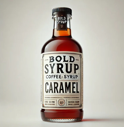 Bold Caramel Coffee Syrup